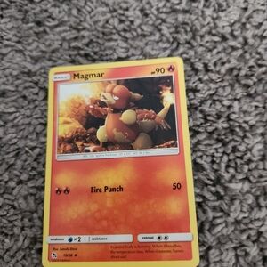 Magmar #10/68 Hidden Fates Uncommon Reverse Holo - LP - Pokemon Card 4D2